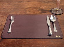Load image into Gallery viewer, LEATHER TABLE MAT
